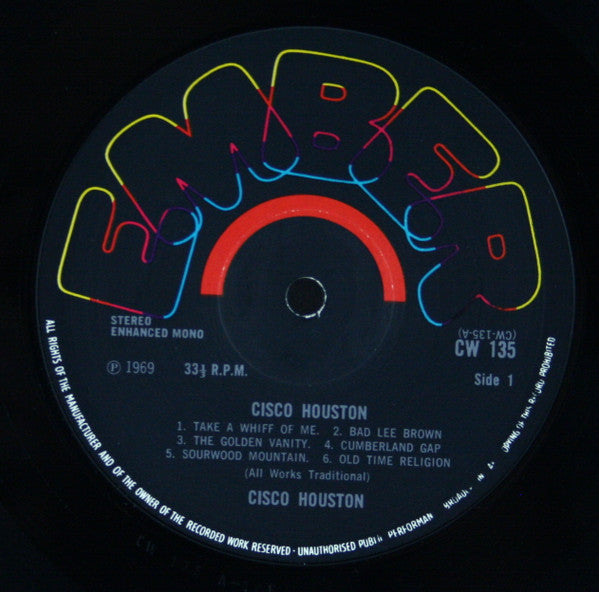 Cisco Houston, Woody Guthrie : Cisco Houston & Woody Guthrie (LP, Album)