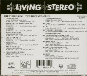 The Three Suns : Twilight Memories (CD, Album, RE)