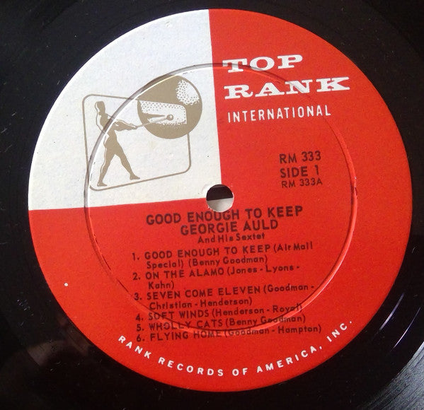 Georgie Auld And His Sextet : Good Enough To Keep (LP, Album, Mono)