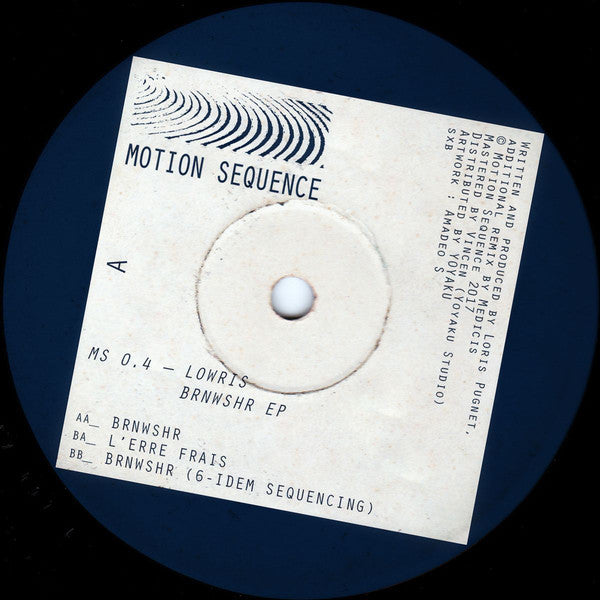 Lowris : BRNWSHR EP (12", EP)