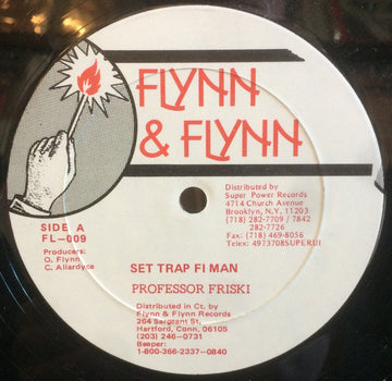 Professor Frisky / Shaggy Wonder : Set Trap Fi Man / My Cinderella (12")