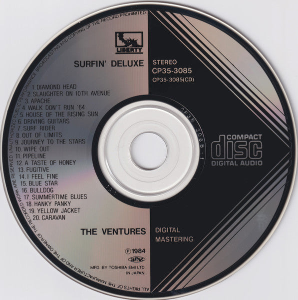 The Ventures : Surfin' Deluxe (CD, Comp)