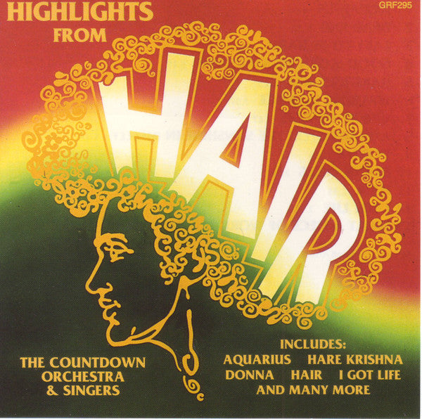 The Countdown Orchestra And Singers : Highlights From Hair (CD, Album)