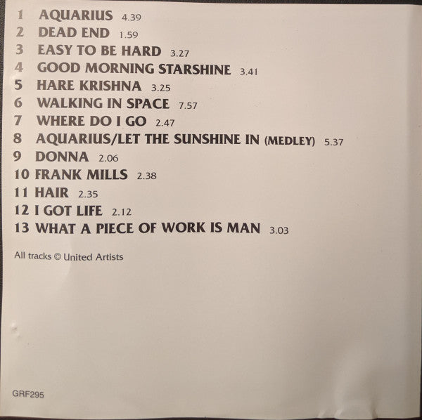 The Countdown Orchestra And Singers : Highlights From Hair (CD, Album)