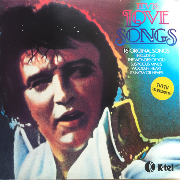 Elvis Presley : Elvis Love Songs (16 Original Songs) (LP, Comp)