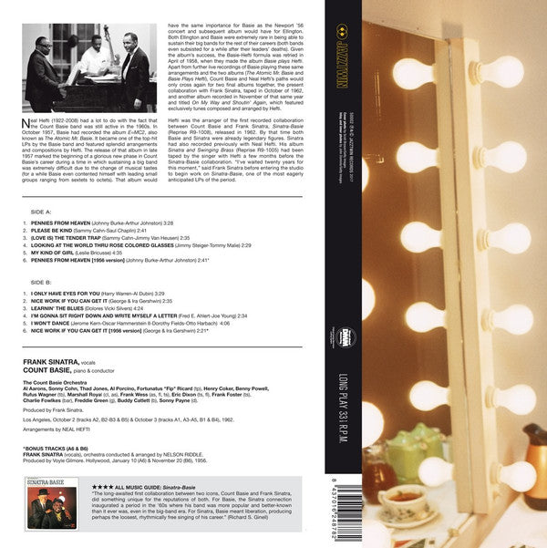 Frank Sinatra / Count Basie : Sinatra-Basie (CD, Album, RE, RM)