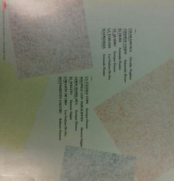 Various : Homenaje A Canaro (LP, Comp, Mono)