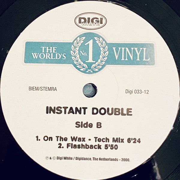 Instant Double : On The Wax (12")