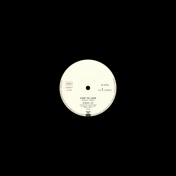 Bimbo Jet : Love To Love (12")
