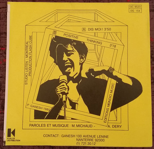 Flash Cube : Dis Moi! (7", Single)