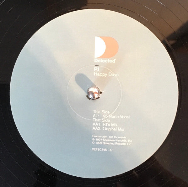 PJ* : Happy Days Part 2 (12")