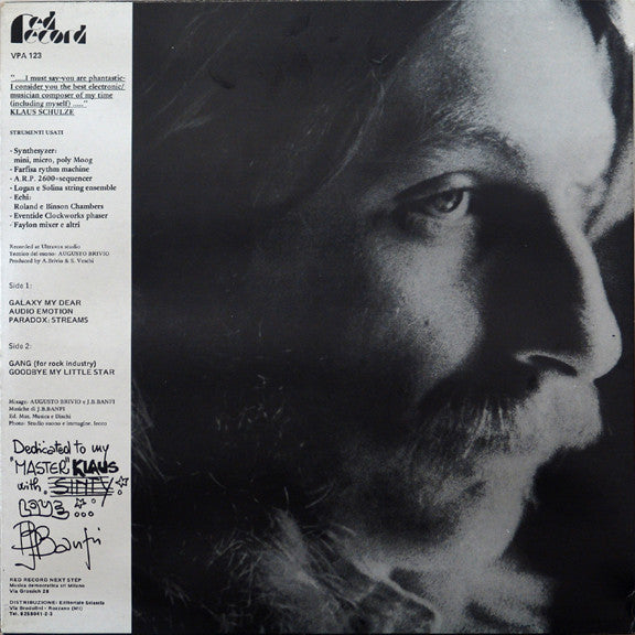 Baffo Banfi : Galaxy My Dear (LP)