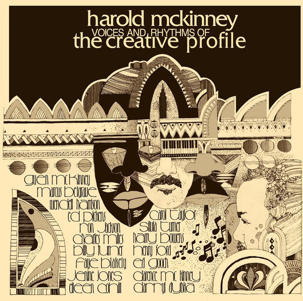Harold McKinney : Voices And Rhythms Of The Creative Profile (LP, Album, Ltd, RE, 125)