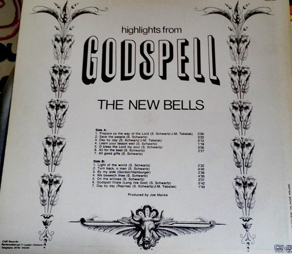 The New Bells : Highlights From Godspell (LP, Album, M/Print)