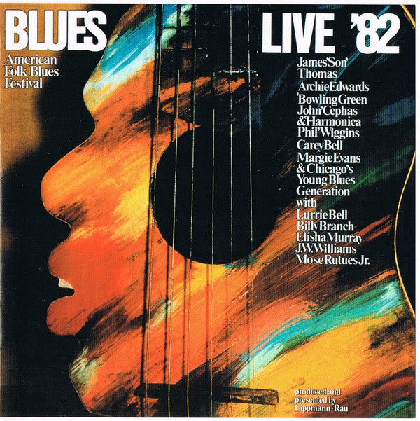 Various : Blues Live '82 - American Folk Blues Festival (CD, Album, RE)