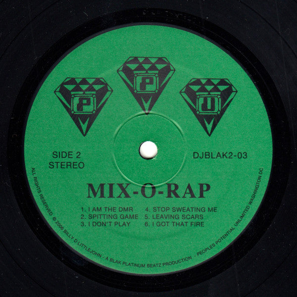 Mix-O-Rap : Eyes Of A Key (LP, Album)