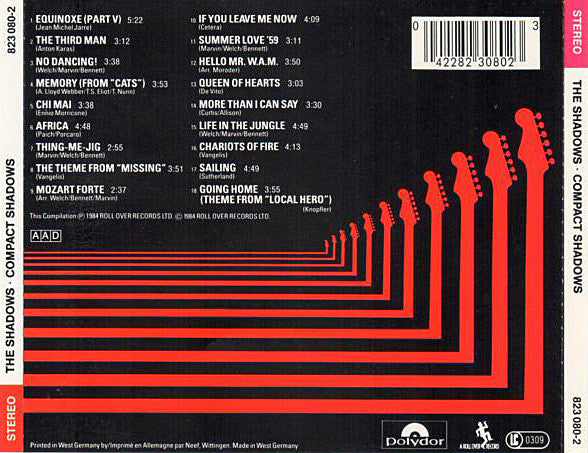 The Shadows : Compact Shadows (CD, Comp)