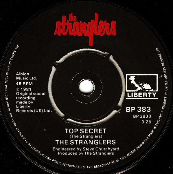 The Stranglers : Thrown Away (7", Single)