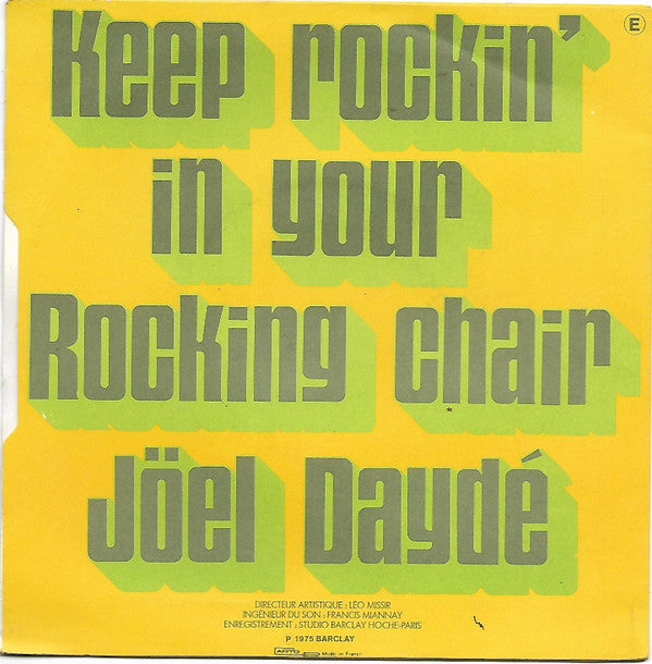 Joël Daydé : Mary Springfield (7")