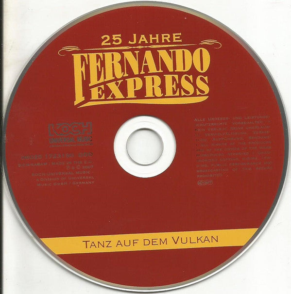 Fernando Express : Tanz Auf Dem Vulkan (CD, Album)