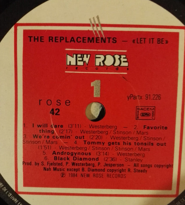 The Replacements : Let It Be (LP, Album)