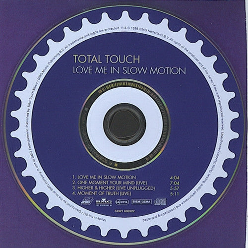 Total Touch : Love Me In Slow Motion (CD, Maxi, Ltd)