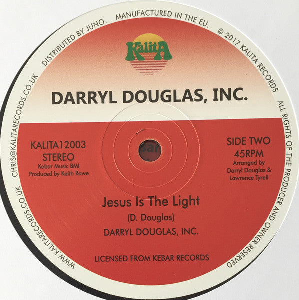Darryl Douglas : Holding On / Jesus Is The Light (12", RE)