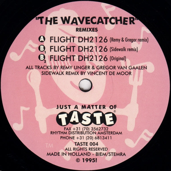 The Wavecatcher : Flight DH2126 (Remixes) (12")