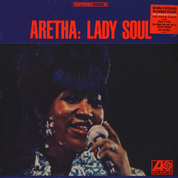 Aretha Franklin : Lady Soul (LP, Album, RE, 180)