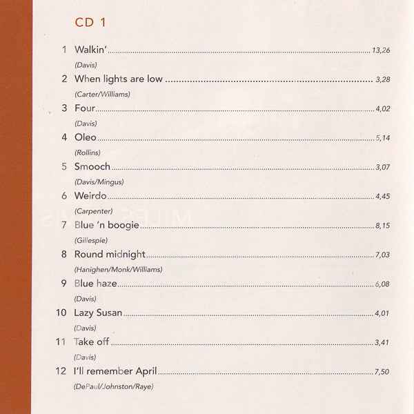 Miles Davis : Miles Davis (2xCD, Comp)