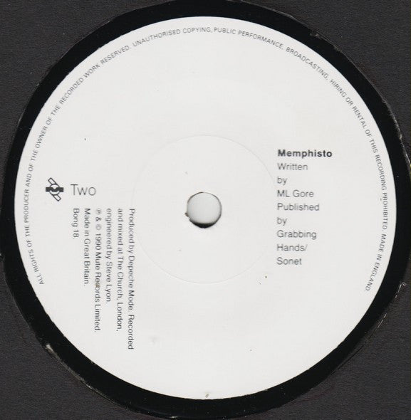 Depeche Mode : Enjoy The Silence (7", Single)