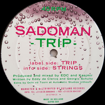 Sadoman : Trip (12")