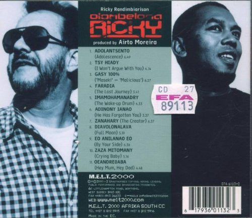 Olombelo Ricky : Olombelona Ricky (CD, Album)