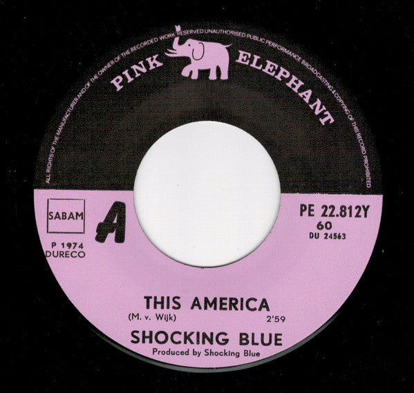 Shocking Blue : This America (7")