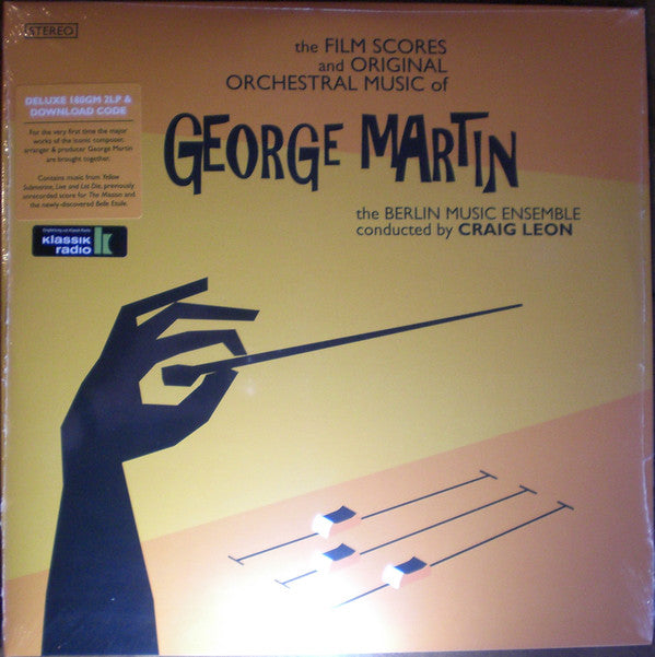 Berlin Music Ensemble, Craig Leon : The Film Scores And Original Orchestral Music Of George Martin (2xLP, Album)