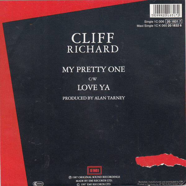 Cliff Richard : My Pretty One (7", Single)
