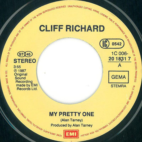 Cliff Richard : My Pretty One (7", Single)