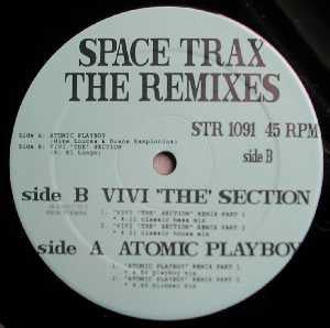 Space Trax : The Remixes (12")