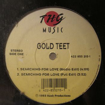 Gold Teet : Searching For Love (12")