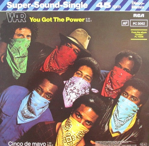 War : You Got The Power (12", Single)