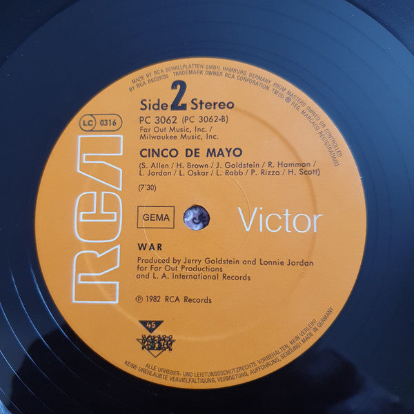 War : You Got The Power (12", Single)