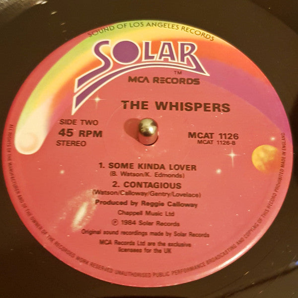 The Whispers : And The Beat Goes On (12")