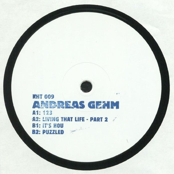 Andreas Gehm : Living That Life EP (12", EP, W/Lbl)