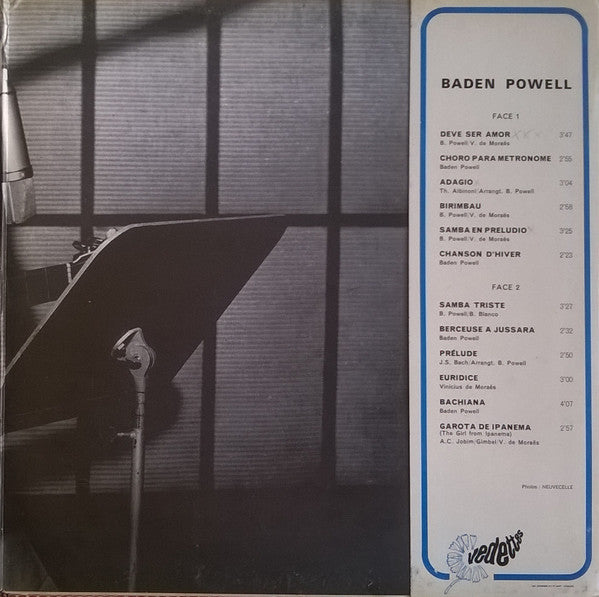 Baden Powell : Le Monde Musical De Baden Powell (LP, Album, RE, Gat)