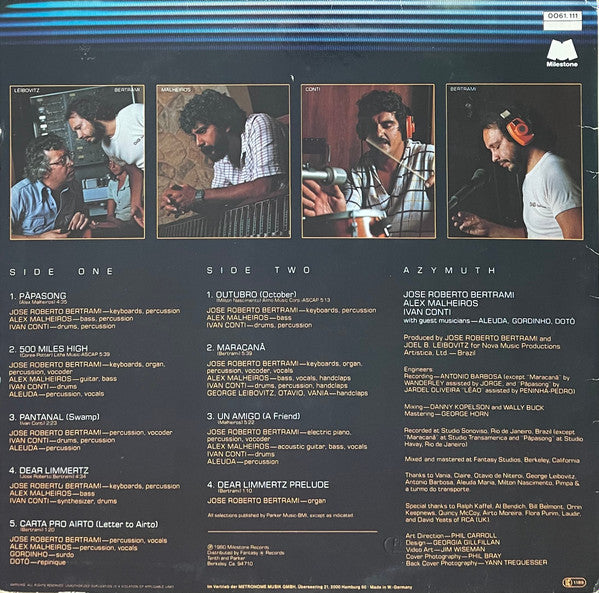 Azymuth : Outubro (LP, Album)