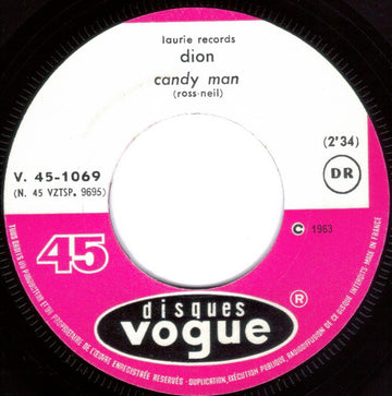 Dion (3) : Candy Man (7")