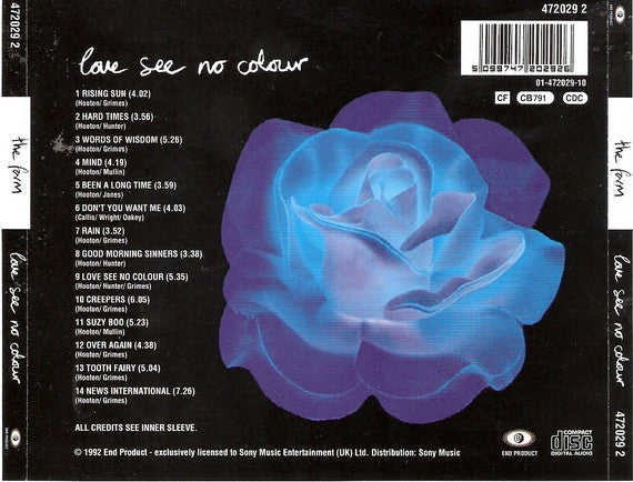 The Farm : Love See No Colour (CD, Album)