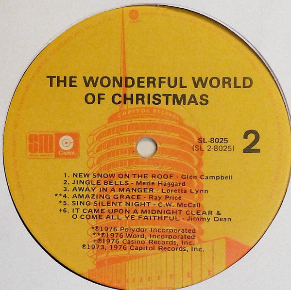 Various : The Wonderful World Of Christmas Album Two (LP, Album, Comp, Jac)