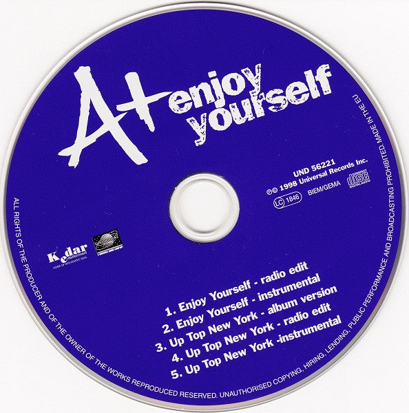 A+ : Enjoy Yourself (CD, Maxi, RP)