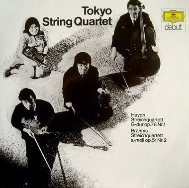 Tokyo String Quartet - Joseph Haydn / Johannes Brahms : Streichquartett G-dur Op. 76 Nr.1 / Streichquartett A-moll Op. 51 Nr. 2 (LP, RP)